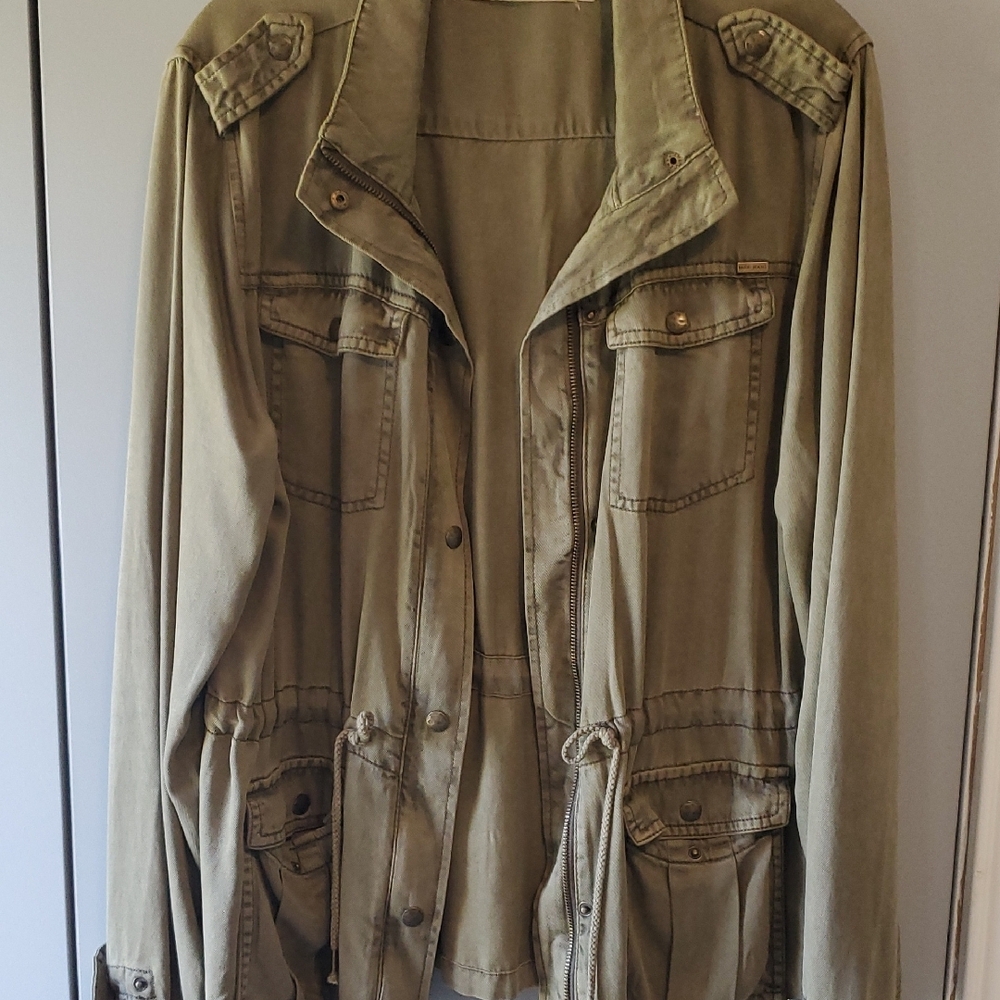 Olive Green Utility Jacket